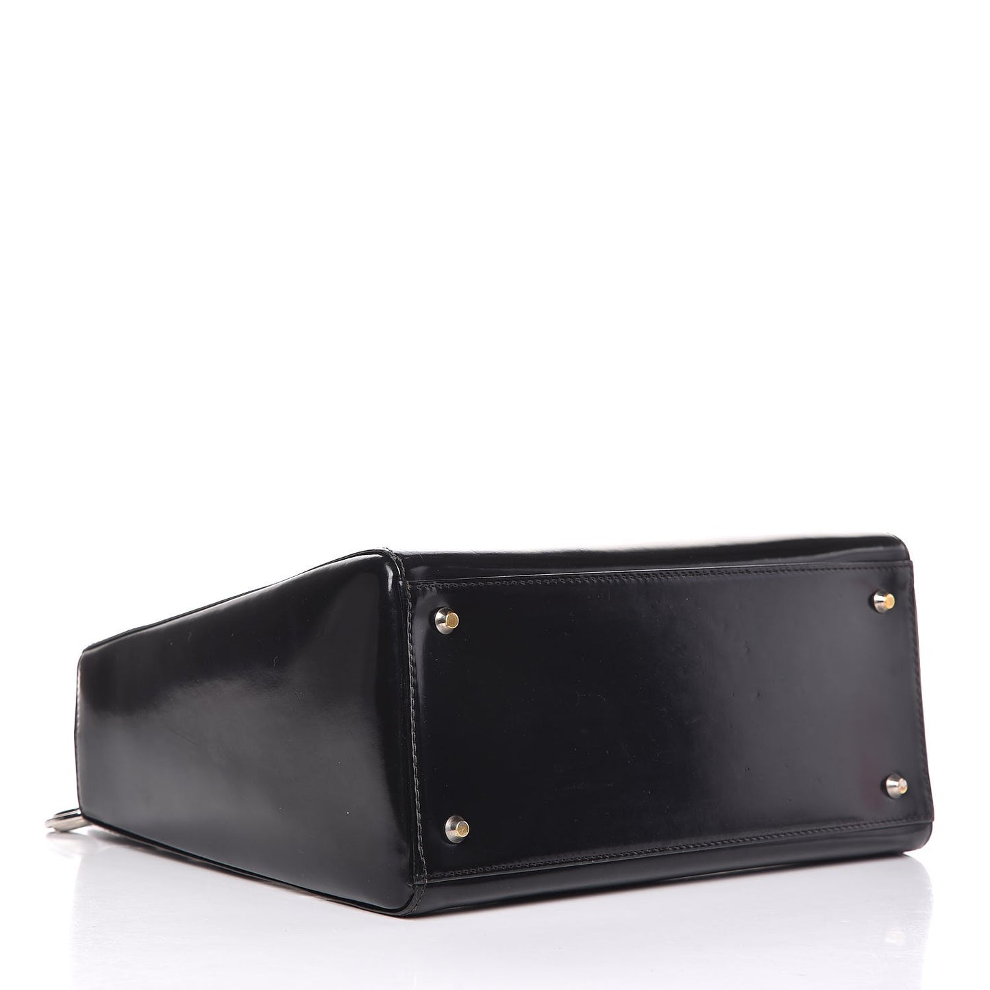 Patent Medium Lady Dior Black