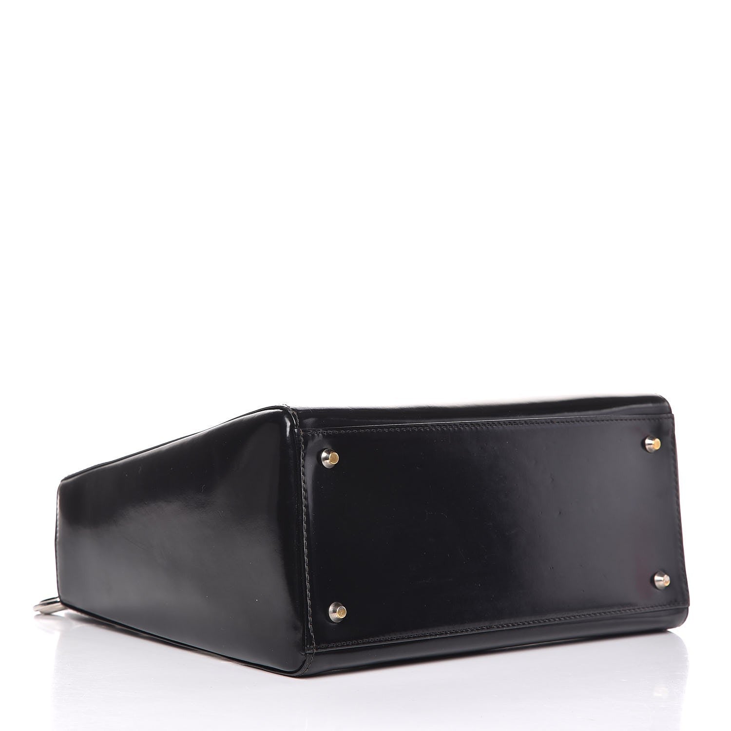 Christian Dior Patent Medium Lady Dior Black 4 of 18