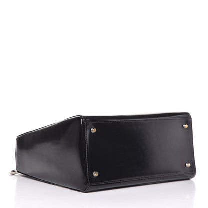 Christian Dior Patent Medium Lady Dior Black 4 of 18