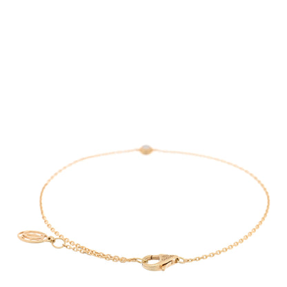 Cartier 18K Yellow Gold Diamond XS D'Amour Bracelet 2 of 4