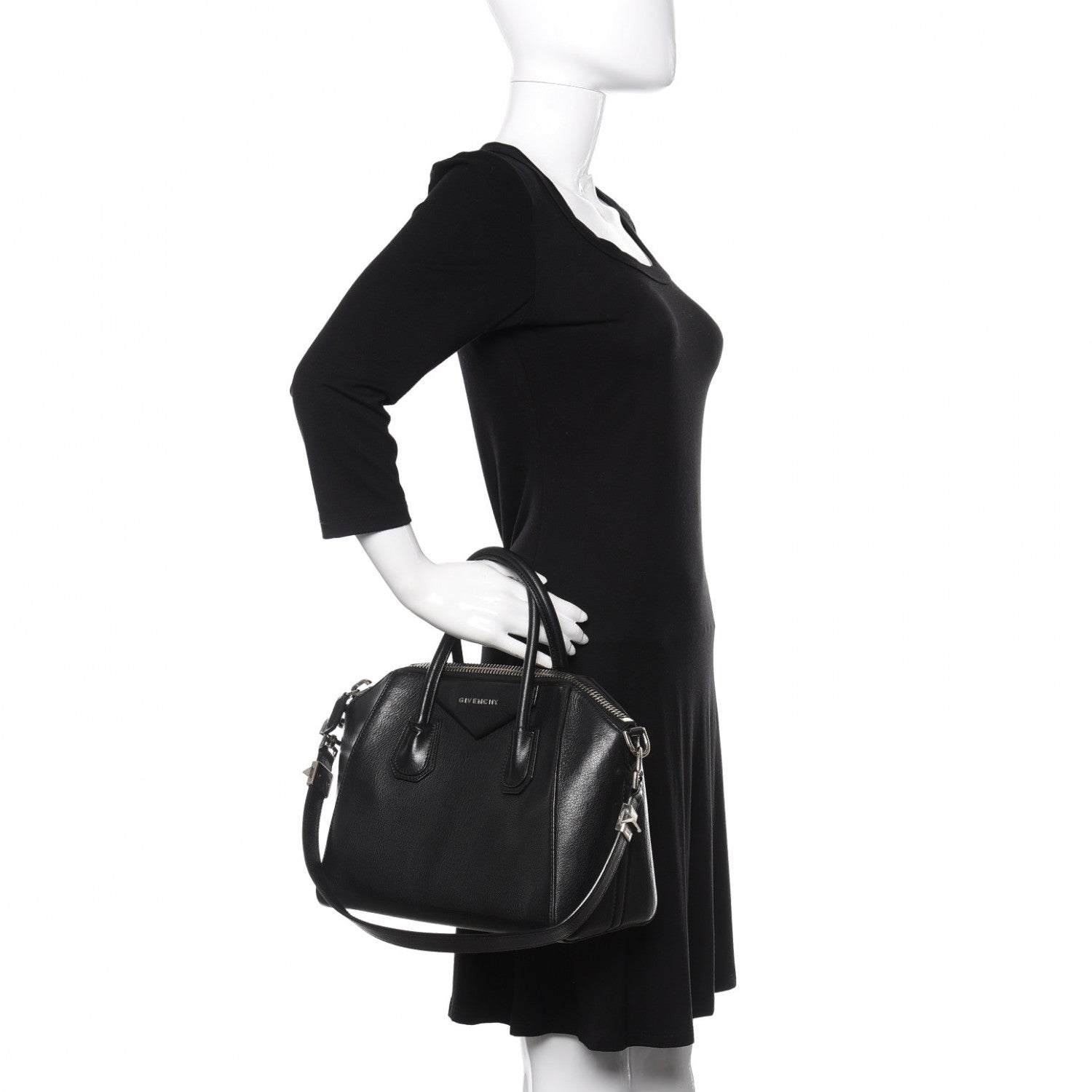 Givenchy Sugar Goatskin Small Antigona Black 2 of 14
