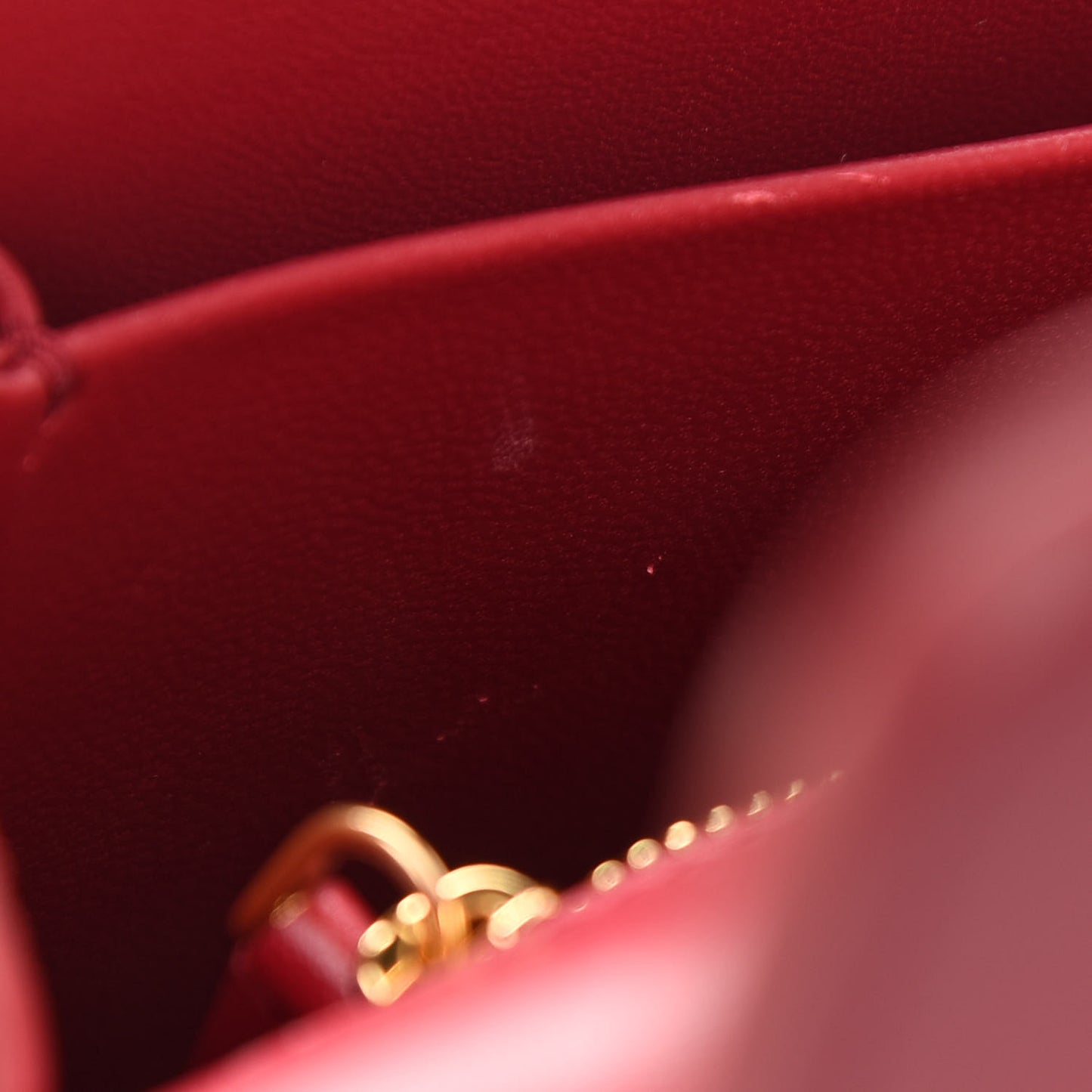 Smooth Calfskin 30 Montaigne Flap Bag Fuchsia