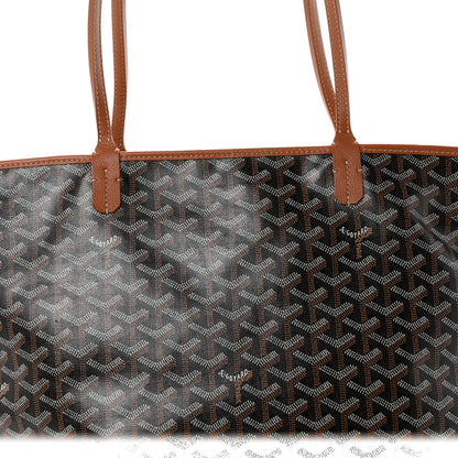 Goyard Goyardine Artois MM Black Gold 8 of 10