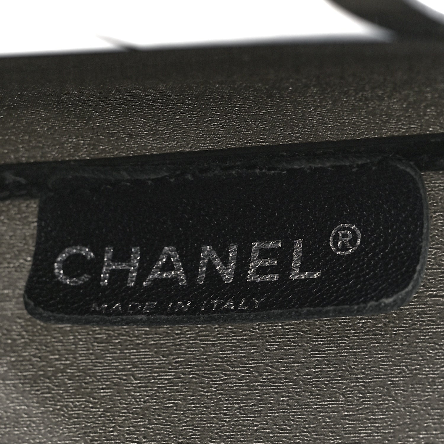 Chanel Vinyl Coco Window Tote Black 6 of 12