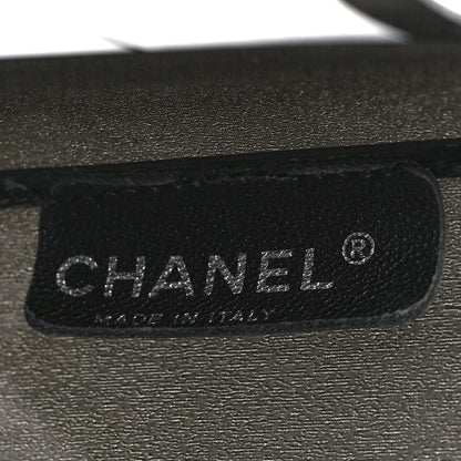 Chanel Vinyl Coco Window Tote Black 6 of 12