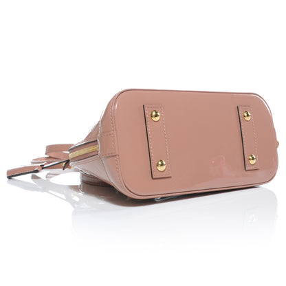 Louis Vuitton Vernis Alma BB Rose Velours 4 of 7