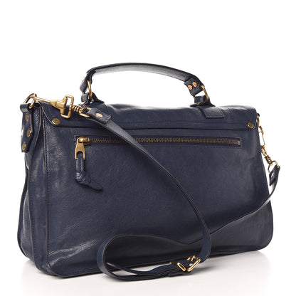 Proenza Schouler Lambskin Medium PS1 Satchel Midnight 4 of 11