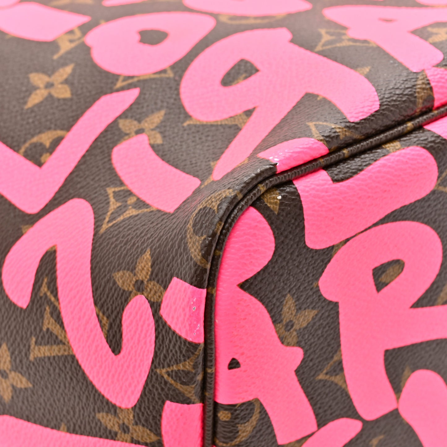 Monogram Graffiti Neverfull GM Fuchsia