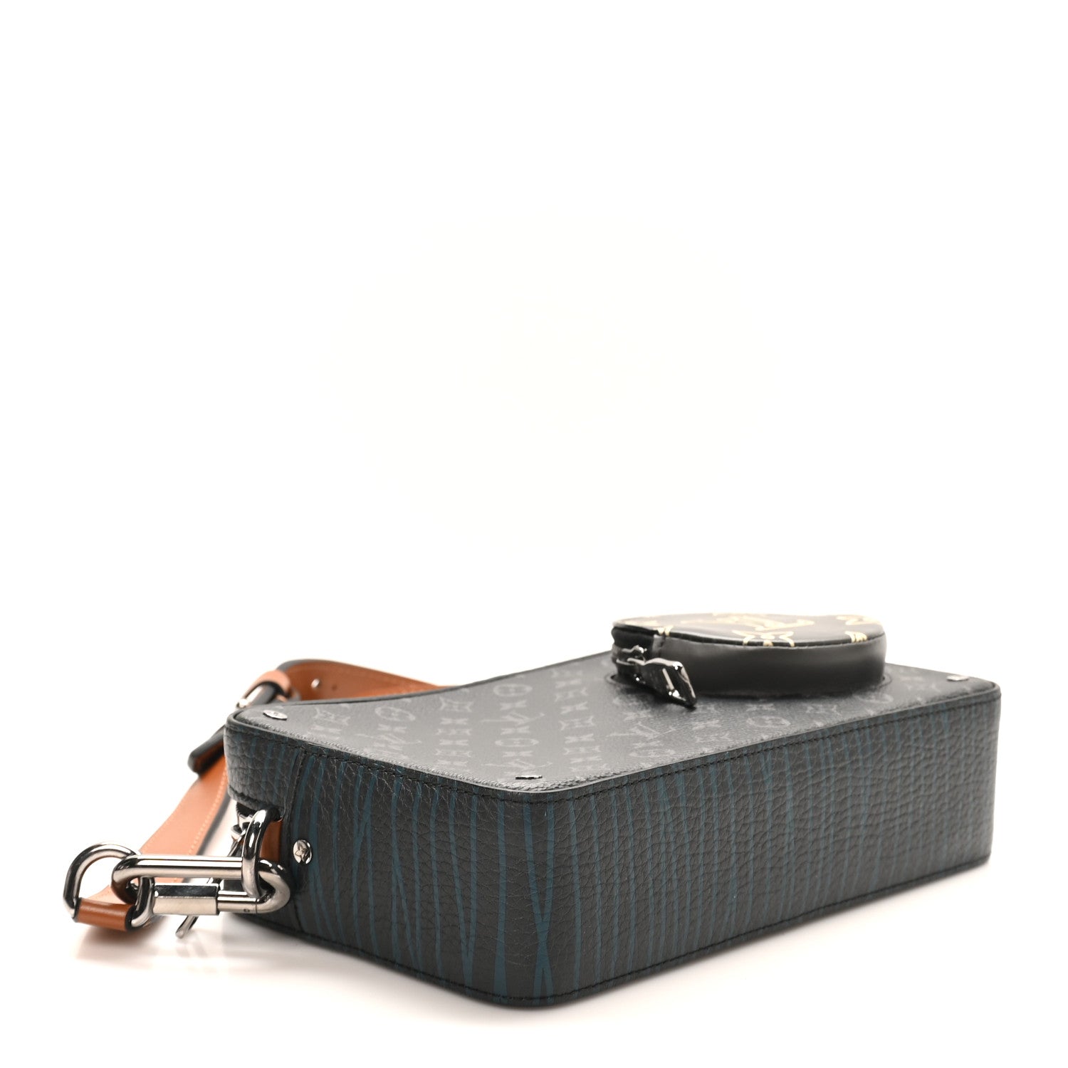 Louis Vuitton Monogram Eclipse Volga On Strap Crossbody Multicolor 4 of 9