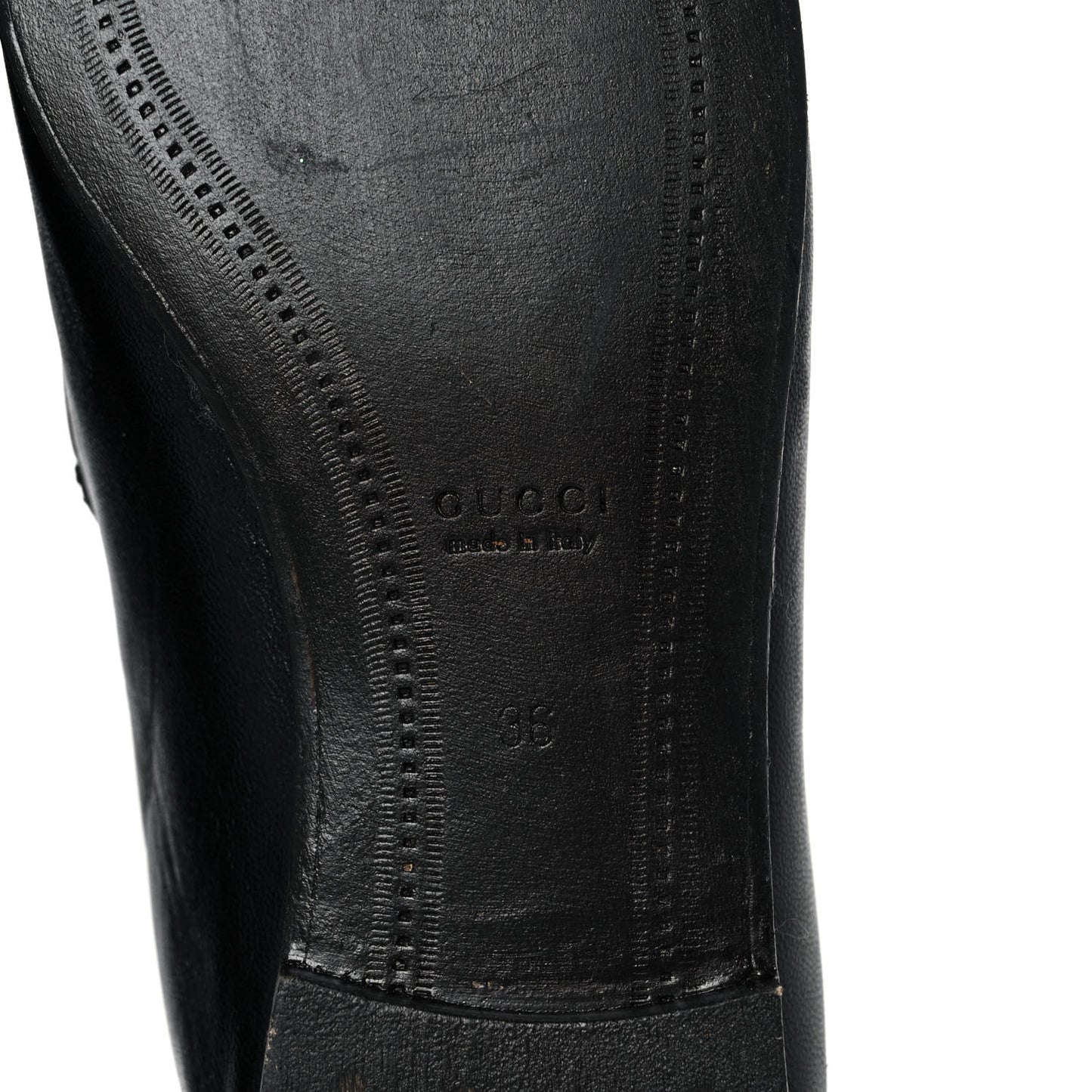 Lambskin Womens Brixton Horsebit Loafers 36 Black