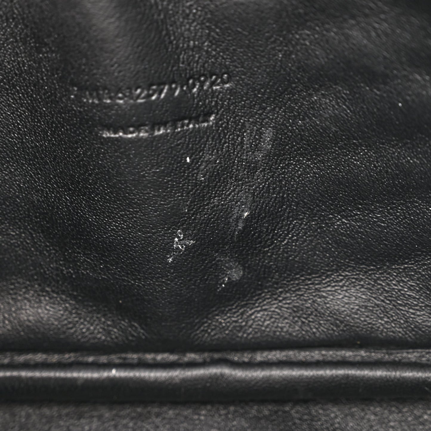 Grain De Poudre Matelasse Monogram Mini Lou Camera Bag Black