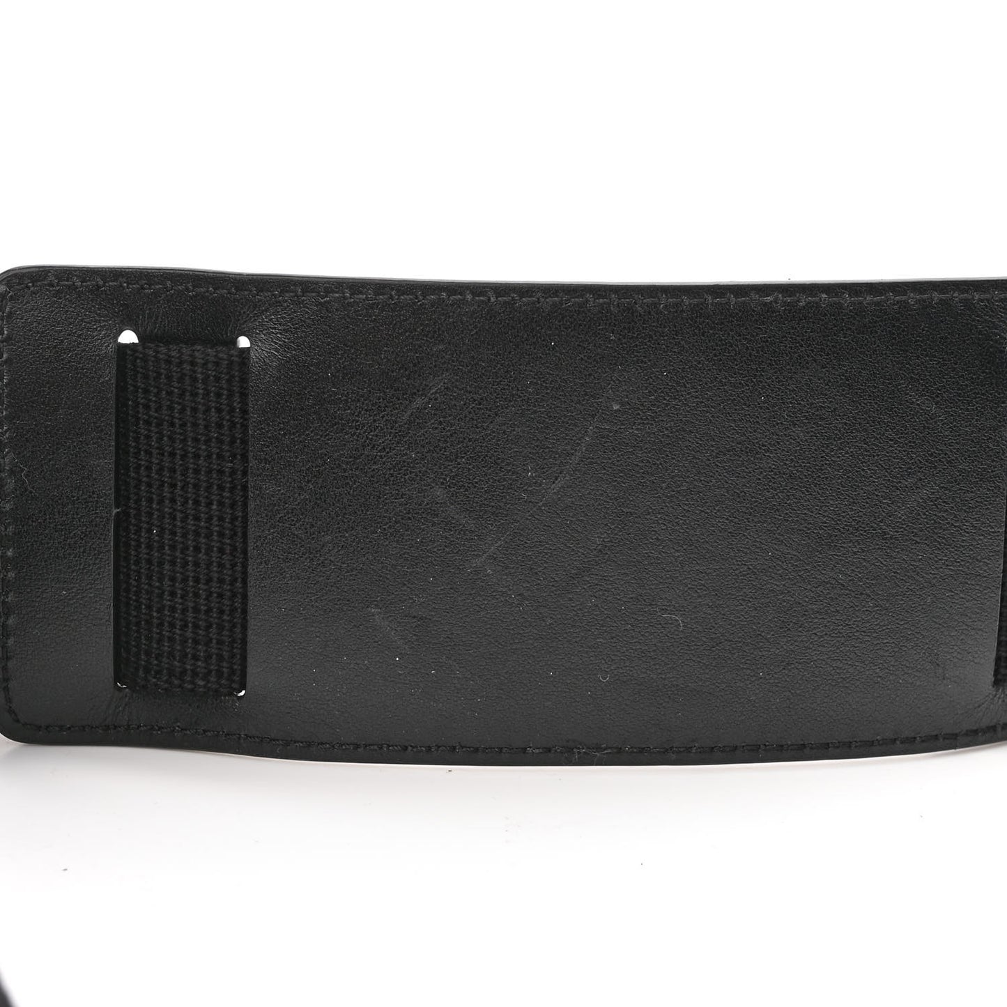 Calfskin GG Tennis Embossed Briefcase Black