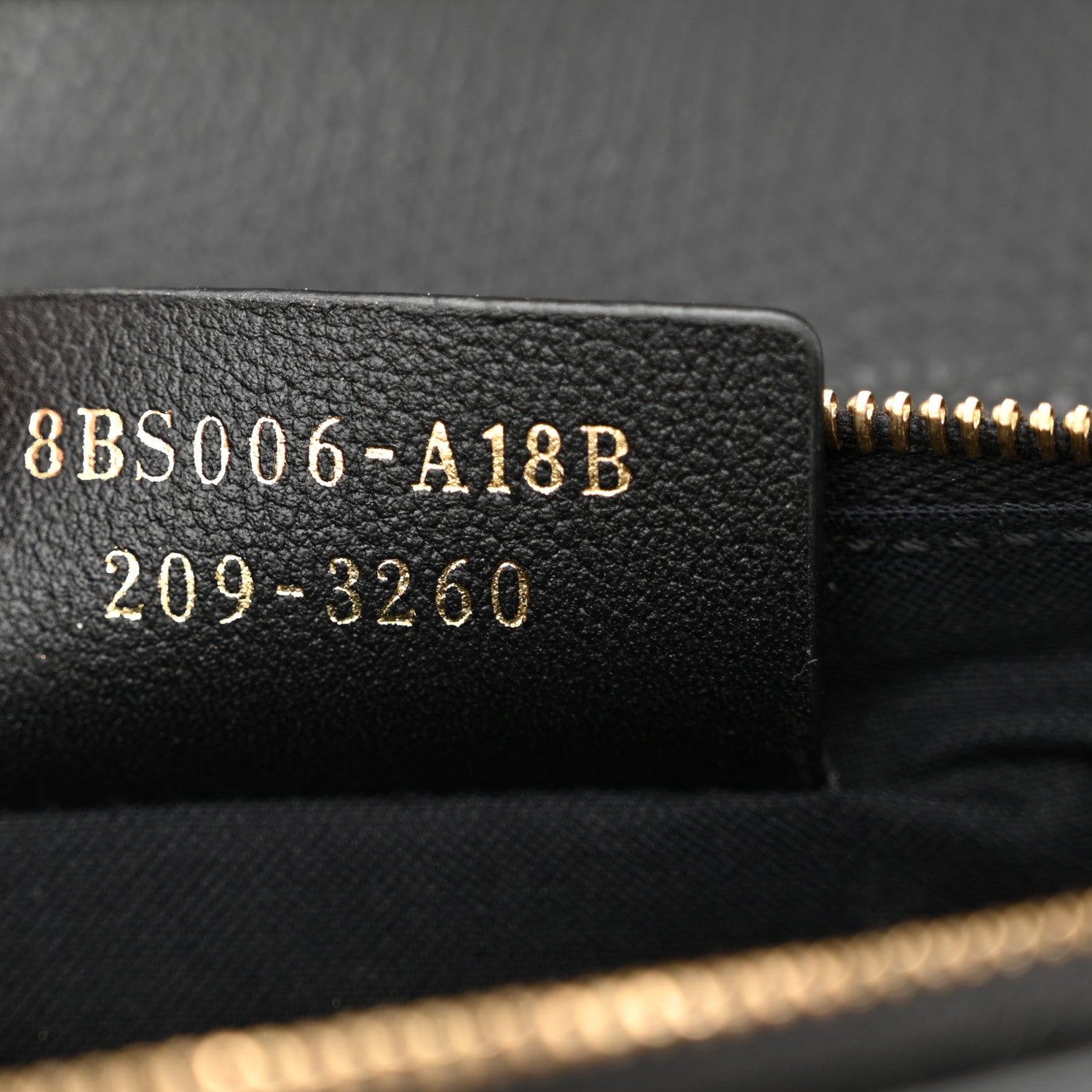 Fendi Vitello Cruise F is Fendi Medium Envelope Wallet on Chain Black 8 of 14