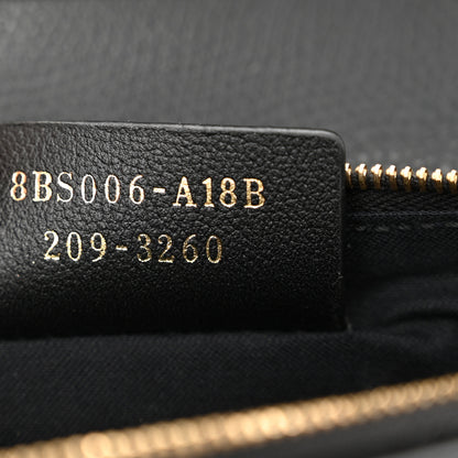 Fendi Vitello Cruise F is Fendi Medium Envelope Wallet on Chain Black 8 of 14
