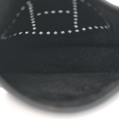 Hermes Taurillon Clemence Evelyne TPM Black 5 of 10