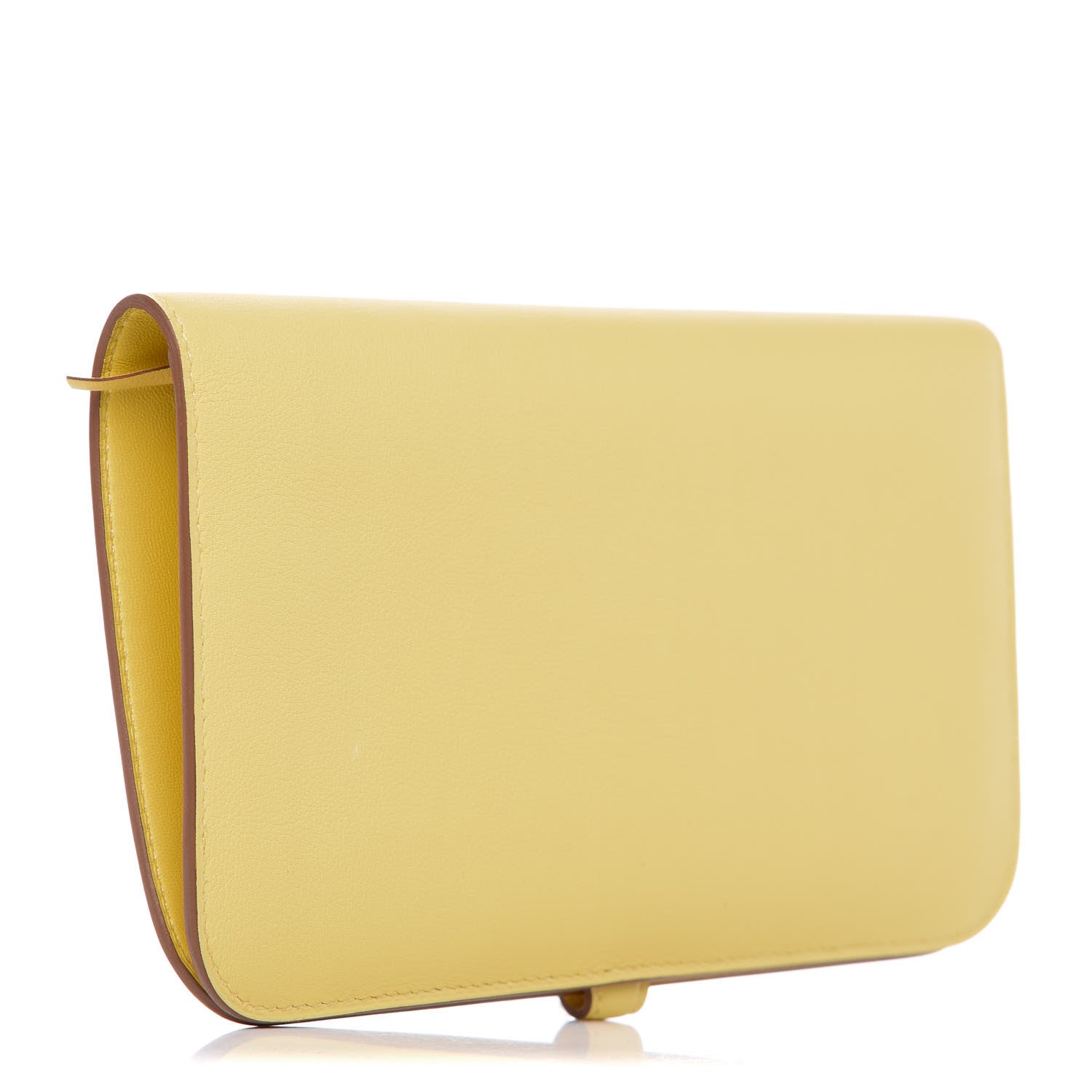 Hermes Swift Dogon Duo Wallet Jaune Poussin 4 of 11
