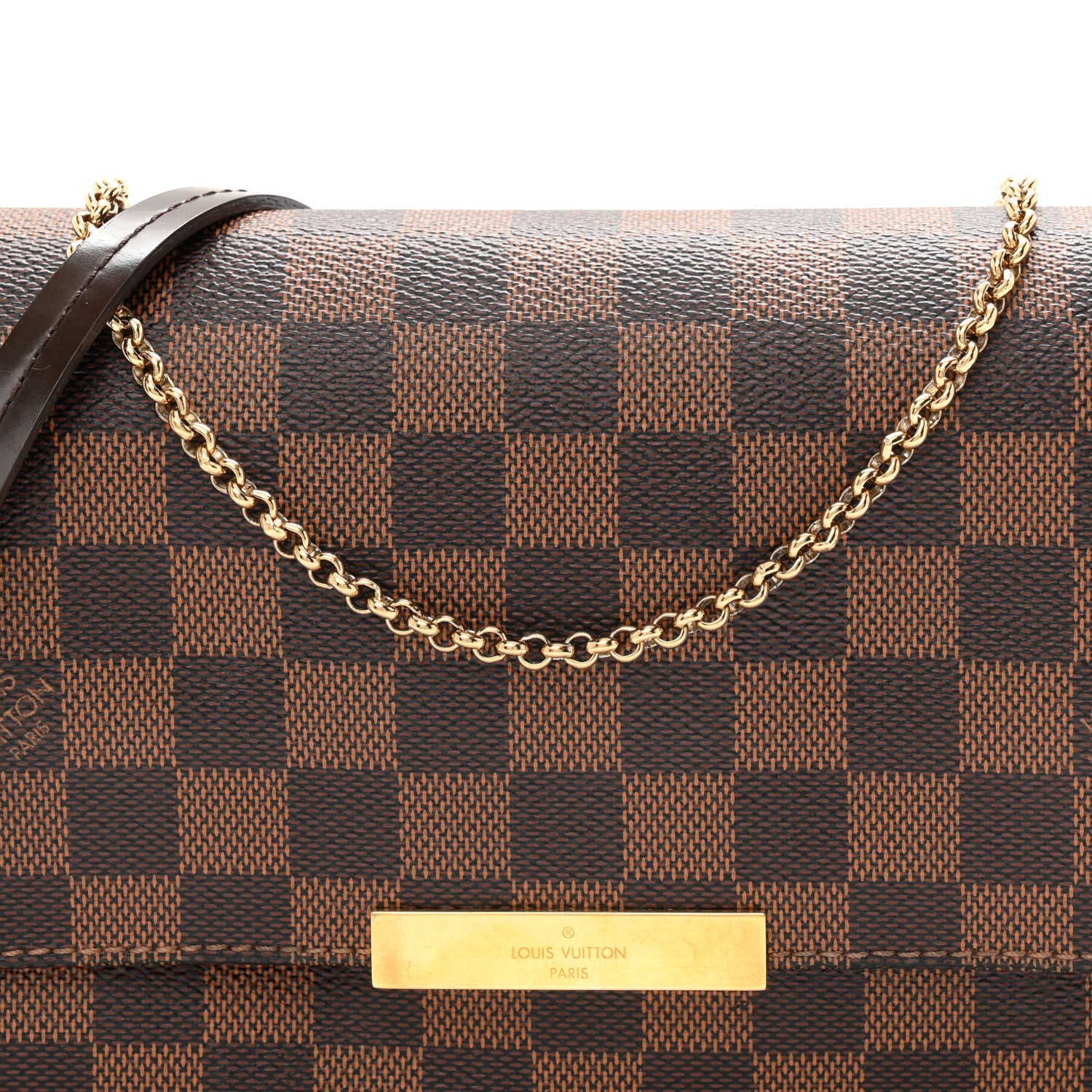 Louis Vuitton Damier Ebene Favorite MM 8 of 10