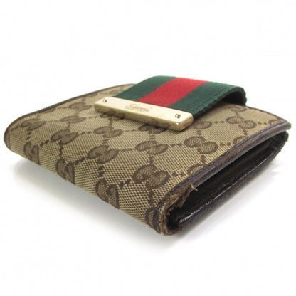 Gucci Monogram Mini Web Wallet 5 of 9