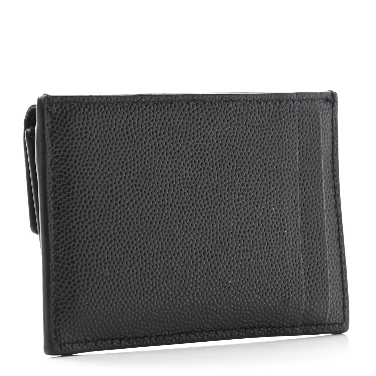 Grain De Poudre Uptown Monogram Card Case Black