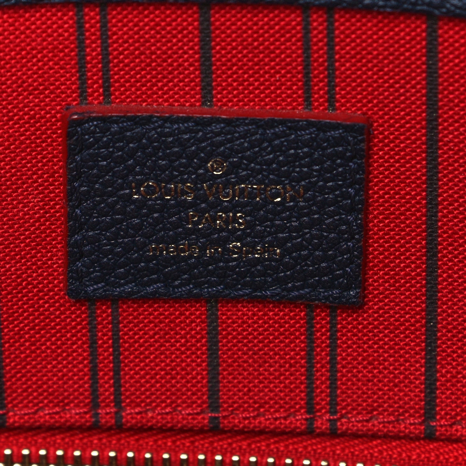 Louis Vuitton Empreinte Pont Neuf MM Marine Rouge 6 of 10