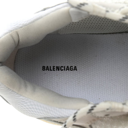 Balenciaga Fabric Mesh Clear Sole Womens Triple S Sneakers 42 White 8 of 9