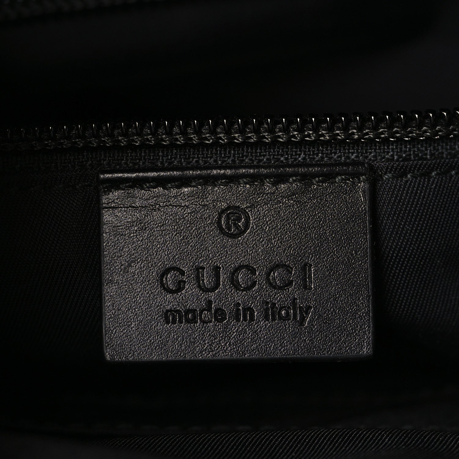 Gucci GG Supreme Monogram Web Messenger Bag Black 6 of 10