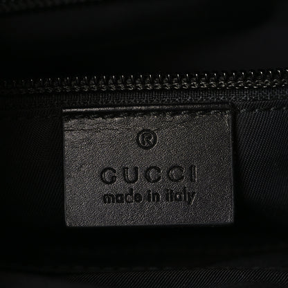 Gucci GG Supreme Monogram Web Messenger Bag Black 6 of 10
