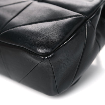 Saint Laurent Lambskin Patchwork Monogram Small Jamie Black 14 of 16