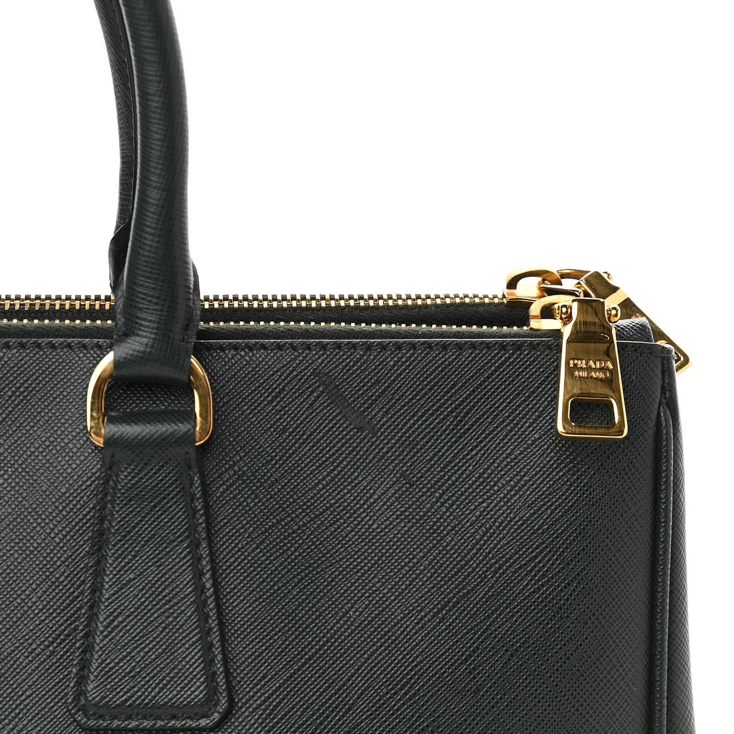 Saffiano Large Galleria Double Zip Tote Smeraldo