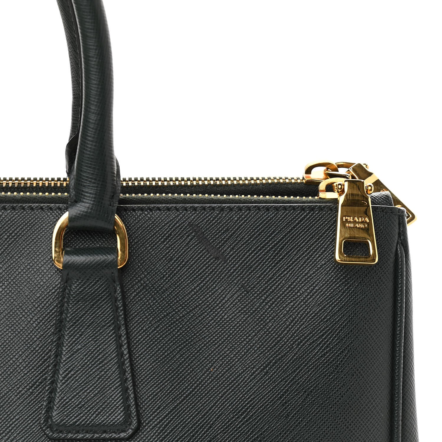 Prada Saffiano Large Galleria Double Zip Tote Smeraldo 10 of 12