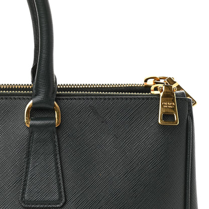 Prada Saffiano Large Galleria Double Zip Tote Smeraldo 10 of 12