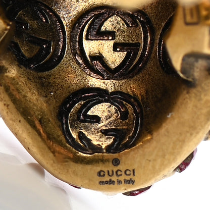 Gucci Crystal Strawberry Ring XS Red 4 of 7