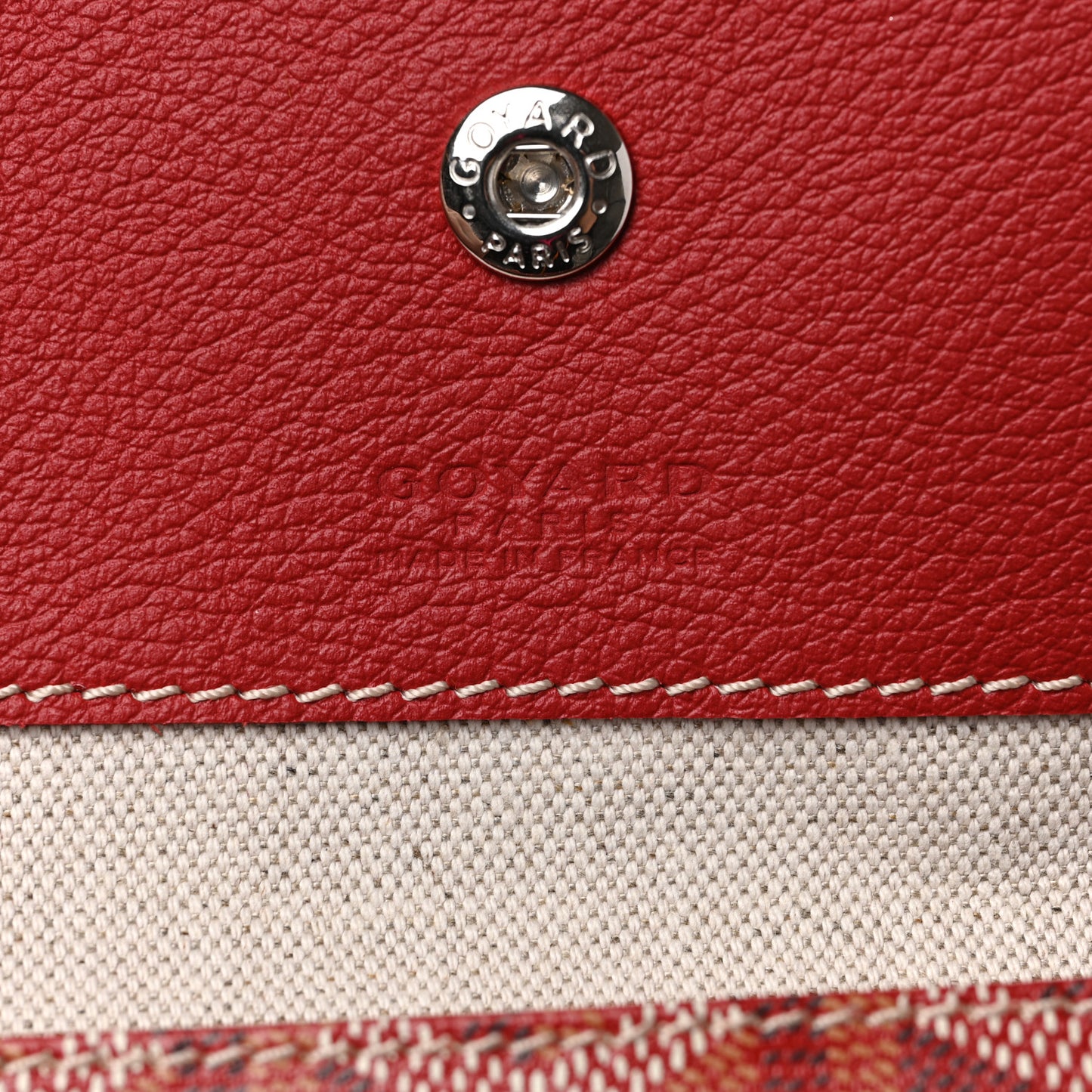 Goyardine Saint Louis PM Red