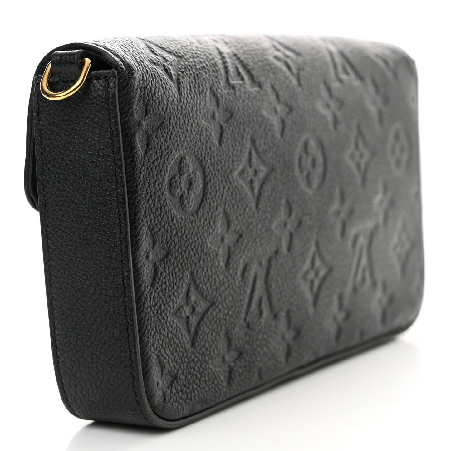 Empreinte Pochette Felicie Chain Wallet Black