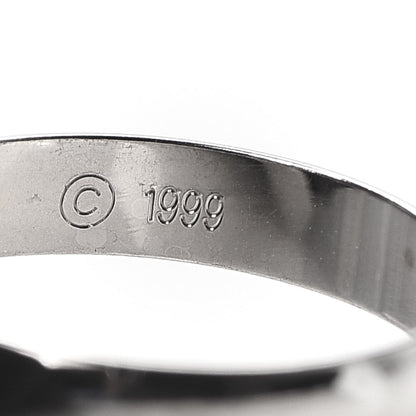 Cartier 18K White Gold Classic Trinity Ring 46 3.75 7 of 7