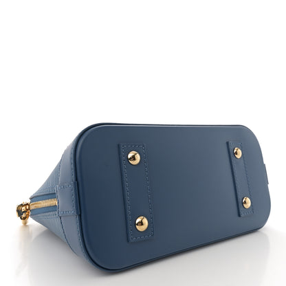 Louis Vuitton Epi Alma BB Denim Blue 4 of 10