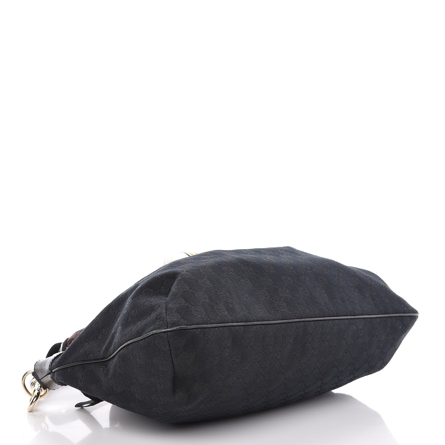 Gucci Monogram Positano Hobo Black 4 of 9