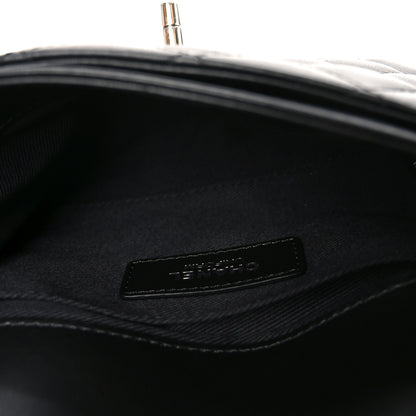 Chanel Calfskin Quilted CC Uniform Flap Belt Bag Black 5 of 12