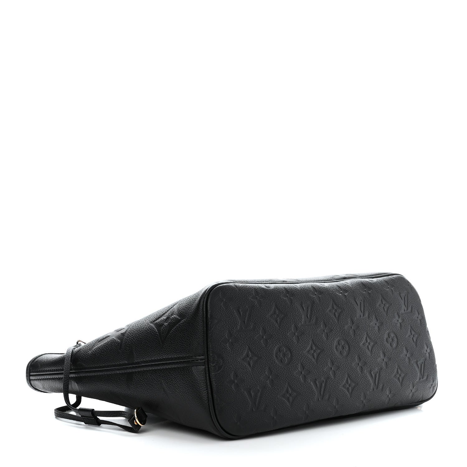 Louis Vuitton Empreinte Monogram Giant Neverfull MM Black 5 of 10