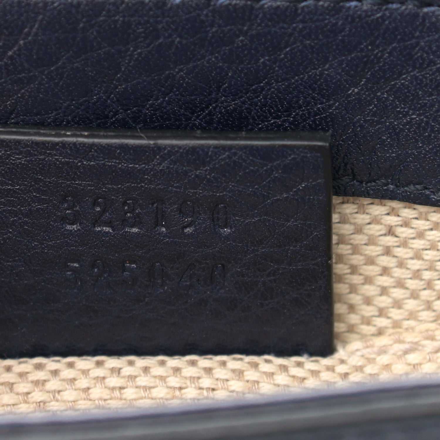 Gucci Pebbled Calfskin Small Soho Flap Crossbody Blue 7 of 11