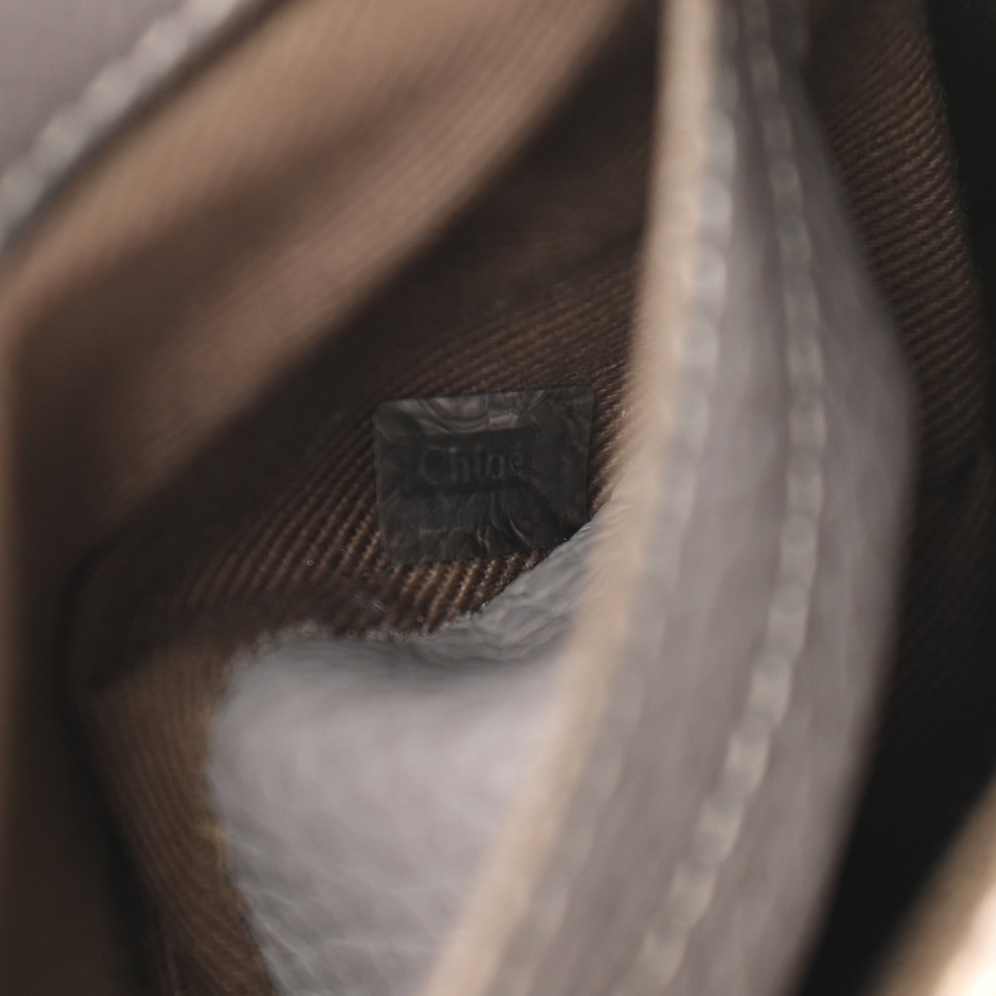 Calfskin Mini Marcie Round Crossbody Bag Cashmere Grey