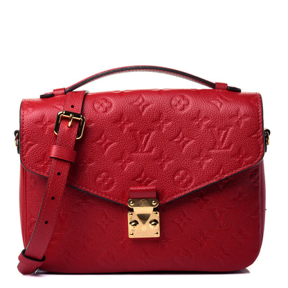Louis Vuitton Empreinte Pochette Metis Scarlet 1 of 4