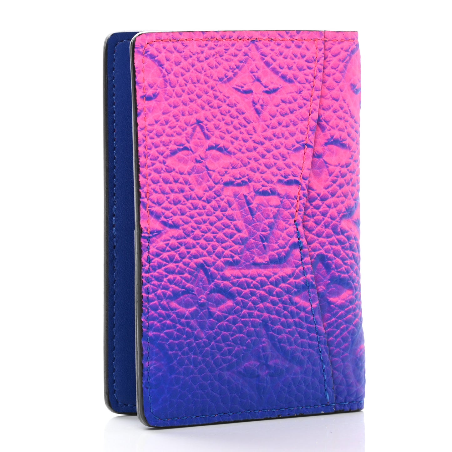 Taurillon Illusion Pocket Organizer Bleu Rose