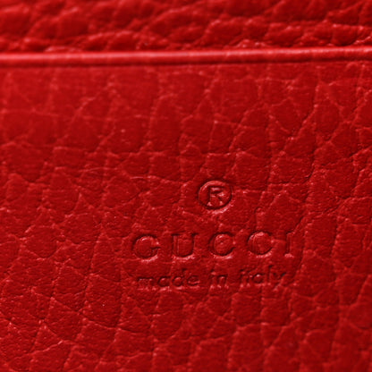 Gucci Calfskin Mini Dionysus Chain Wallet Hibiscus Red 6 of 11