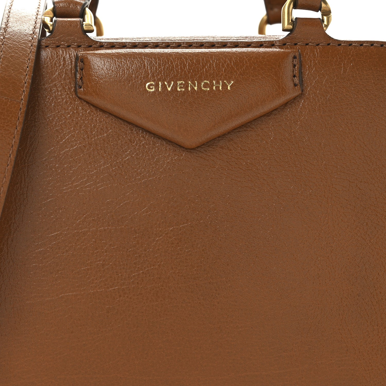 Givenchy Tumbled Buffalo Mini Antigona Cube Bag Soft Tan 7 of 9