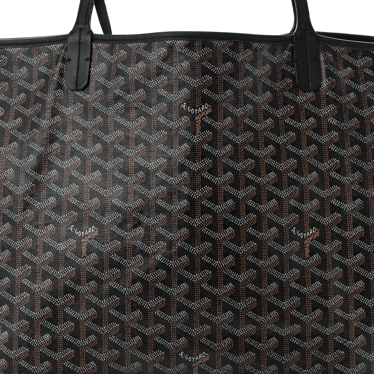 Goyard Goyardine Saint Louis GM Black 9 of 15