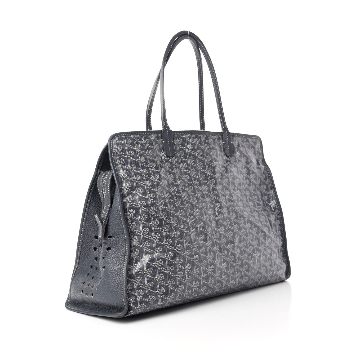 Goyard Goyardine Sac Hardy Pet Carrier PM Grey 3 of 15