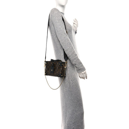 Louis Vuitton Monogram Petite Malle Souple Black 2 of 9