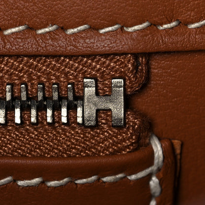 Hermes Swift Birkin Shadow 25 Gold 20 of 29