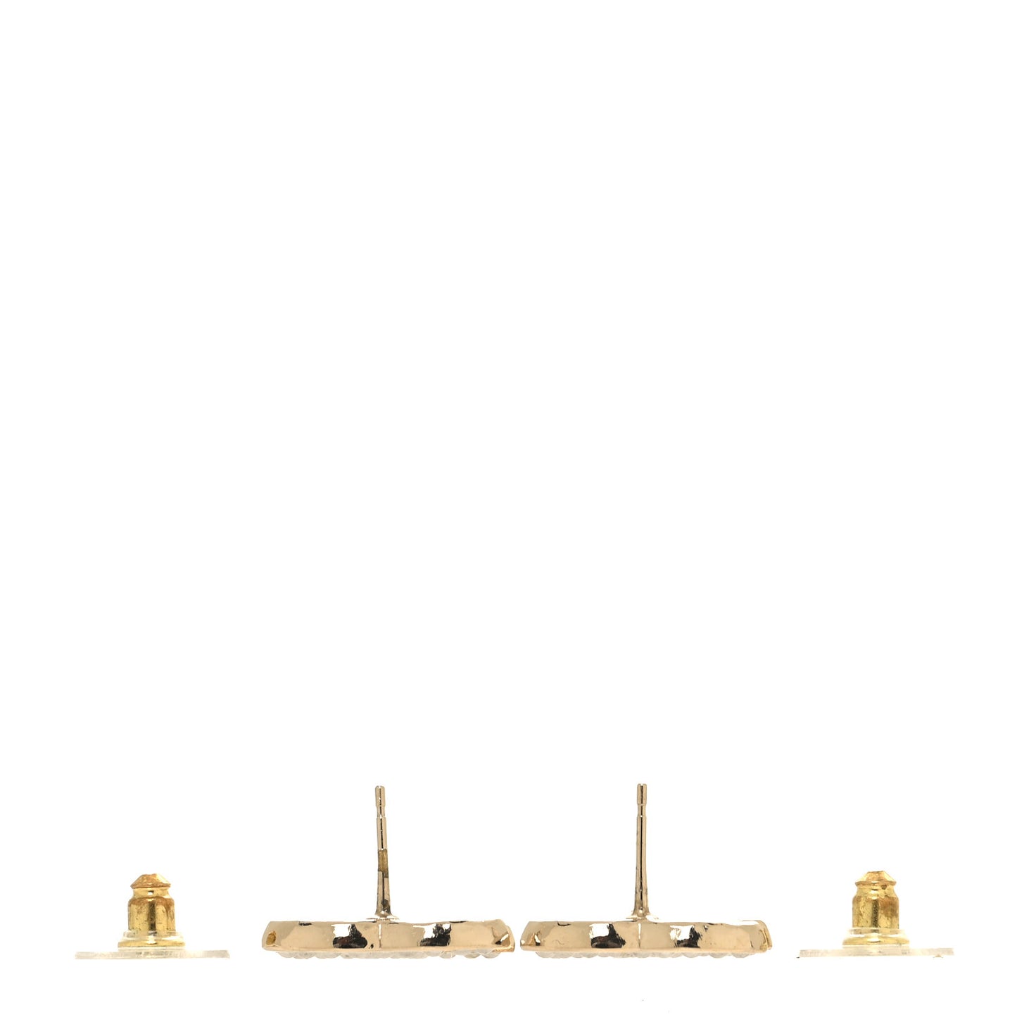 Pearl CC Earrings Gold